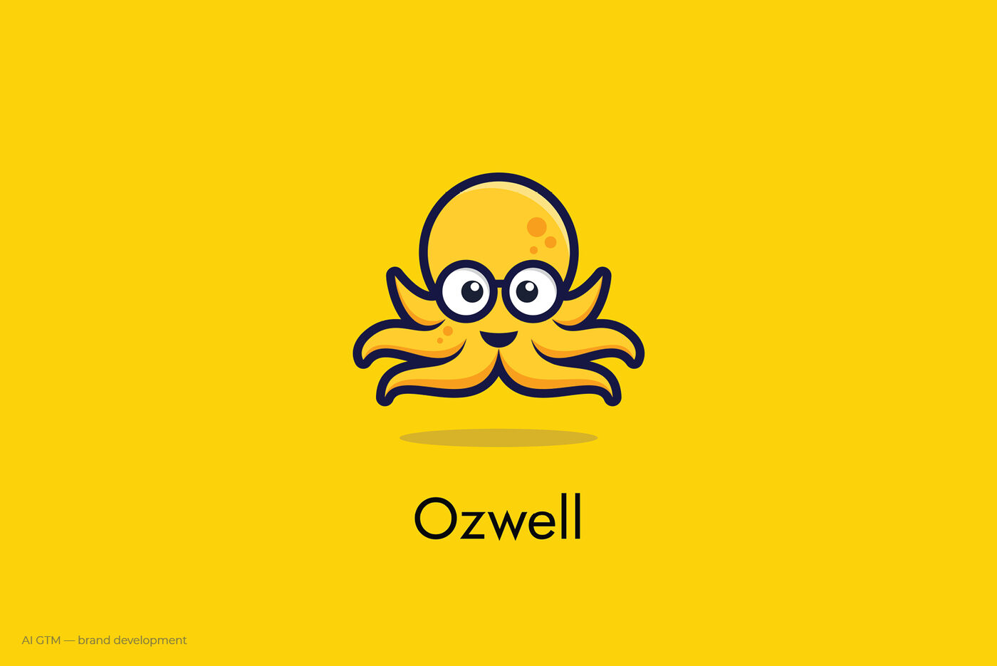 Ozwell AI mascot and wordmark